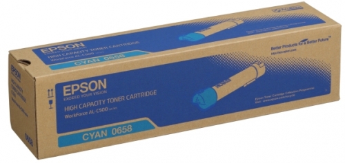 Cartus Toner Cyan C13S050658 13,7K Original Epson Workforce Al-C500Dn