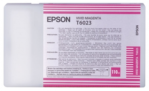 Cartus Vivid Magenta C13T602300 110Ml Original Epson Stylus Pro 7880