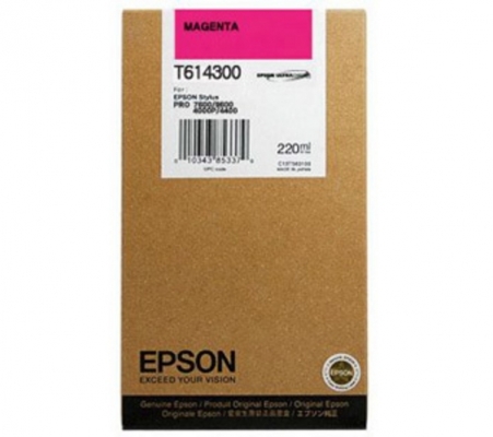 Cartus Magenta C13T614300 220Ml Original Epson Stylus Pro 4400