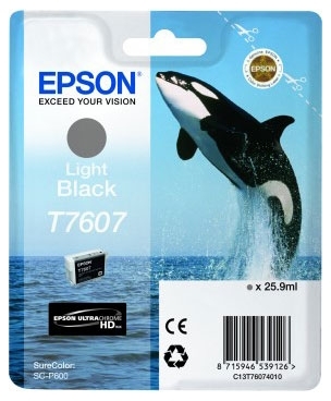 Cartus Light Black C13T76074010 25,9 Ml Original Epson Surecolor Sc-P600