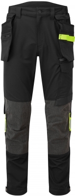 Pantaloni de lucru stretch Holster, Negru, Short, Portwest EV4