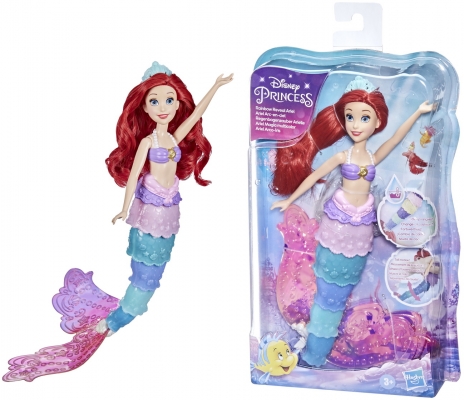 PAPUSA PRINTESA ARIEL DEZVALUIE CURCUBEUL HASBRO