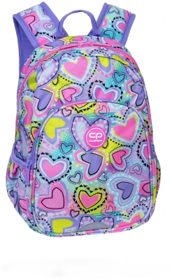 Rucsac CoolPack Toby, 1 compartiment, Pastel Hearts