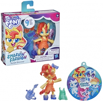 MY LITTLE PONY SMASHIN FASHION SUNSET SHIMMER HASBRO