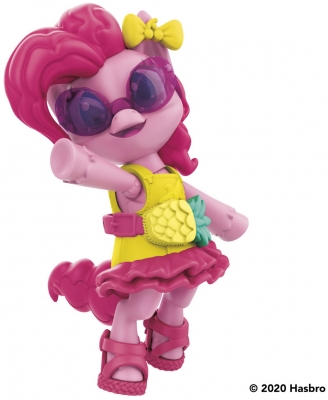 Figurina Ponei Pinkie Pie si Dj Pon-3 cu accesorii, 2 buc/set MLP Hasbro