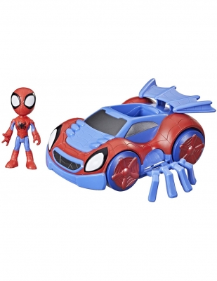 SPIDEY PRIETENII EXTRAORDINARI SET VEHICUL SI FIGURINA MILES MORALES HASBRO