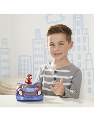 SPIDEY PRIETENII EXTRAORDINARI SET VEHICUL SI FIGURINA MILES MORALES HASBRO