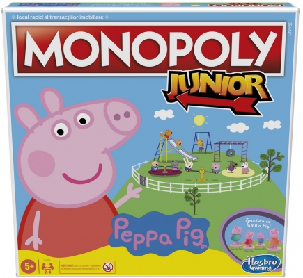 Joc de societate Monopoly Junior Peppa Pig Hasbro