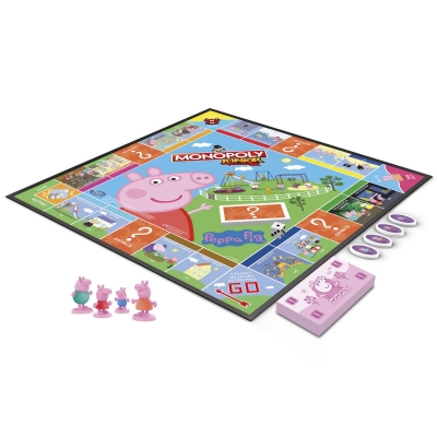 Joc de societate Monopoly Junior Peppa Pig Hasbro