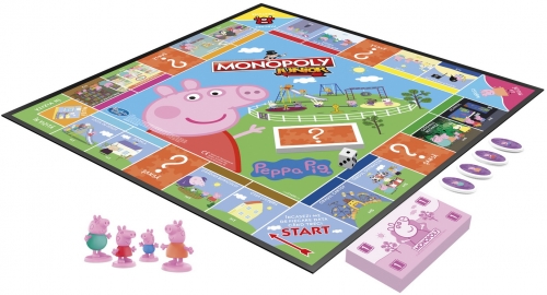 Joc de societate Monopoly Junior Peppa Pig Hasbro