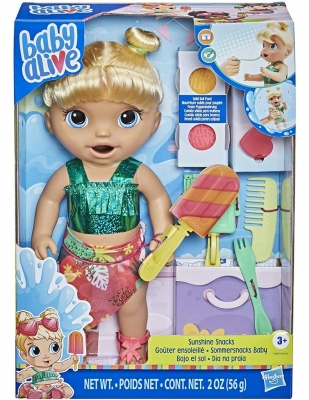 Papusa Bebelus Baby Alive Sunshine Snack Hasbro