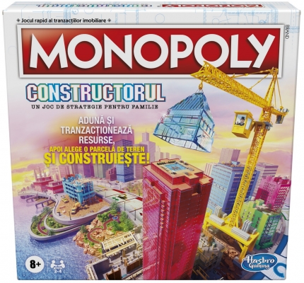 MONOPOLY CONSTRUCTORUL HASBRO