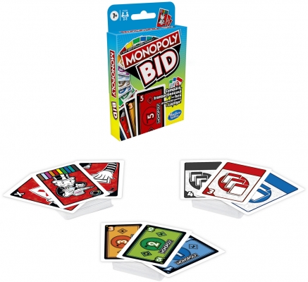 Joc de carti Monopoly Bid Hasbro