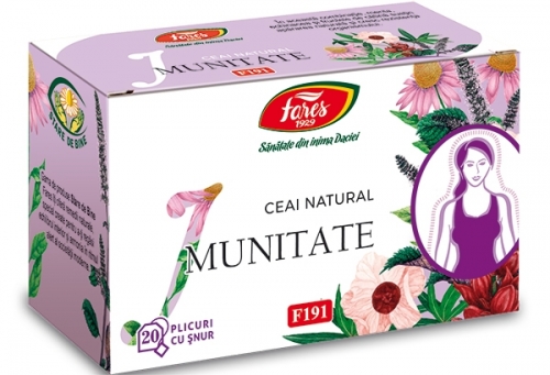 Ceai Imunitate 20 plicuri/cutie Stare de bine Fares