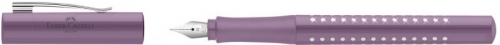 Stilou Sparkle, violet, metalic M, Faber-Castell