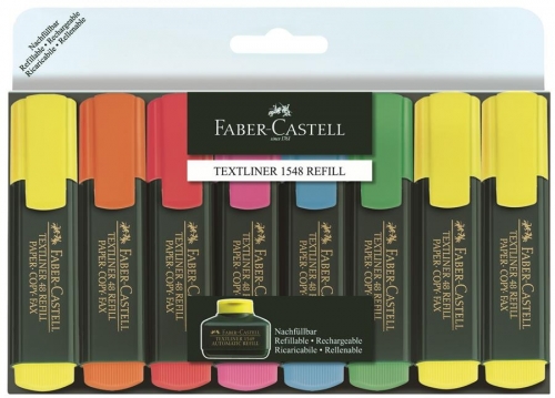 Textmarker 8/set 1548 Faber-Castell