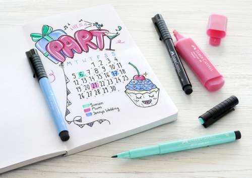 Set Bullet Journaling 9 buc/set Faber-Castell