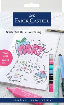 Set Bullet Journaling 9 buc/set Faber-Castell