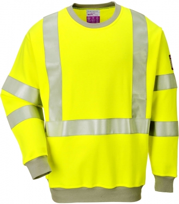 Bluza ignifuga si antistatica Hi-Vis, galben, regular,  Modaflame, Portwest