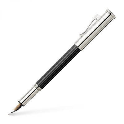 Stilou Classic Ebony negru, penita M, Graf Von Faber-Castell