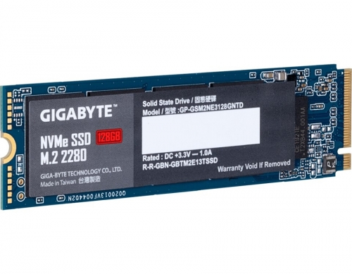 Solid State Drive (SSD) NVMe M.2, 128GB, Gigabyte