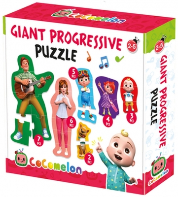 Puzzle educativ Progresive Cocomelon Headu