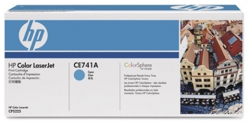 Cartus Toner Cyan Ce741A 7,3K Original Hp Laserjet Cp5220