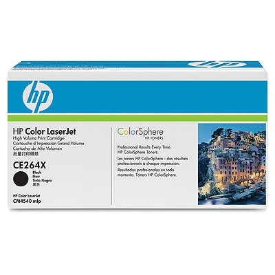 Cartus Toner Black Ce264X 17K Original Hp Laserjet Cm4540Mfp