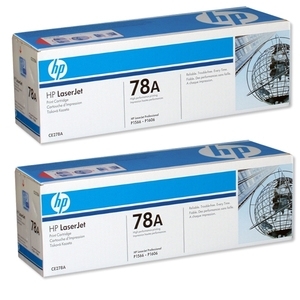 Dual Pack Cartus Toner Nr.78A Ce278Ad 2X2,1K Original Hp Laserjet Pro P1566