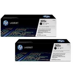 Dual Pack Cartus Toner Nr.305X Ce410Xd 2X4K Original Hp Laserjet Pro 300 M351A