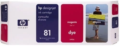 Cartus Magenta Nr.81 C4932A 680Ml Original Hp Designjet 5000