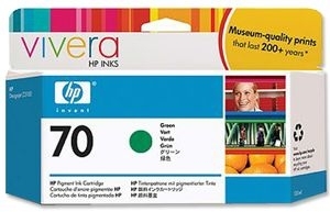 Cartus Green Vivera Nr.70 C9457A 130Ml Original Hp Designjet Z3200