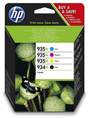 Value Pack Nr.934Xl/935Xl X4E14Ae Bk/C/M/Y Original Hp Officejet Pro 6830 E-Aio