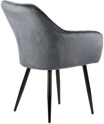 Scaun dining HTS-D19G Dark Grey Stema Partner 