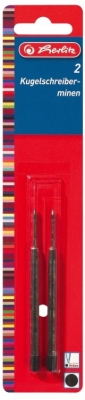 Mine pix tip Parker, negru, 2 buc/set Herlitz