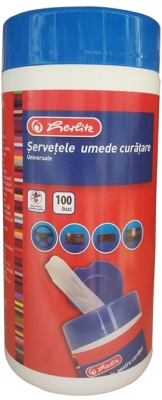 Servetele umede curatare ecran 100 buc Herlitz