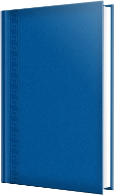 Agenda Herlitz nedatata, A5, 224 pagini, personalizabila, culoare albastru