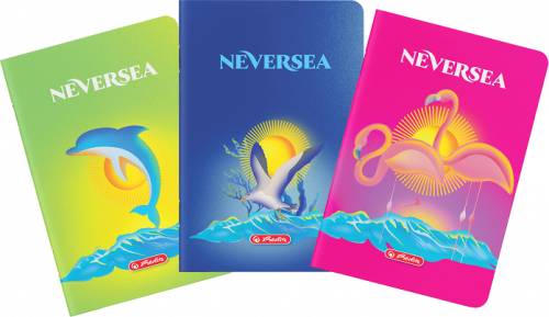 Caiet A5, 48 file, matematica, Dreams of Neversea, Herlitz