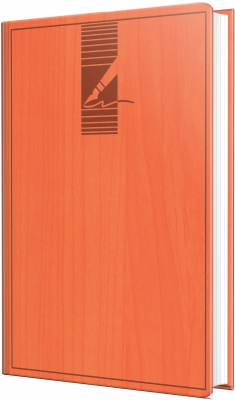 Agenda Herlitz nedatata, A6, 352 pagini, culoare orange