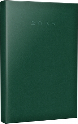 Agenda Herlitz datata 2025, A5, 352 pagini, culoare verde