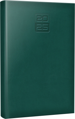 Agenda Herlitz datata 2025, A5, 352 pagini, Tucson, culoare verde