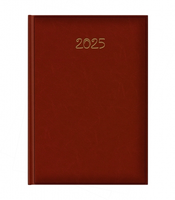 Agenda Herlitz datata saptamanala 2025, B5, 128 pagini, culoare caramiziu