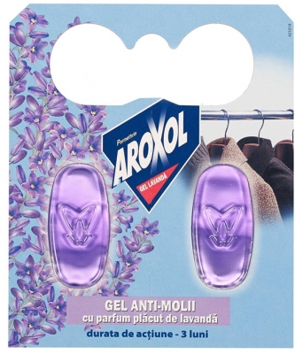 Gel impotriva moliilor si acarienilor Fresh 2 bucati Aroxol