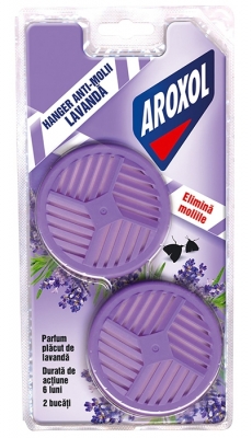 Hanger lavanda antimolii 2/set Aroxol