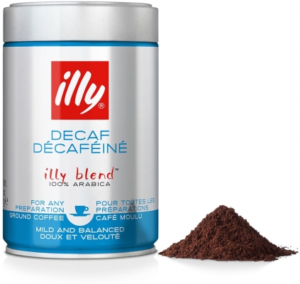 Cafea macinata espresso decofenizata 250g Illy