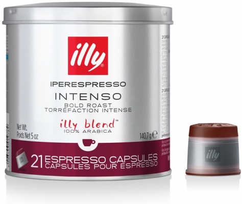 Capsule cafea Iperespresso Dark, 21 capsule, Illy