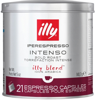 Capsule cafea Iperespresso Dark, 21 capsule, Illy