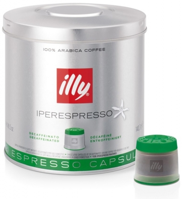 Capsule cafea decofeinizata Iperespresso 21 capsule Illy