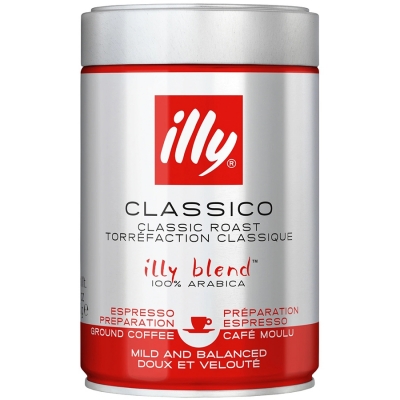 Cafea macinata, 250 gr, Illy Classico