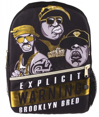 Rucsac 43 cm Straight Outta Brooklyn: Rappers Mojo